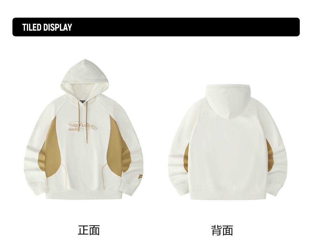 FILA FUSION INLINE URBAN TECH THE ART OF THE CITY NATURE Women Hoodie (White)