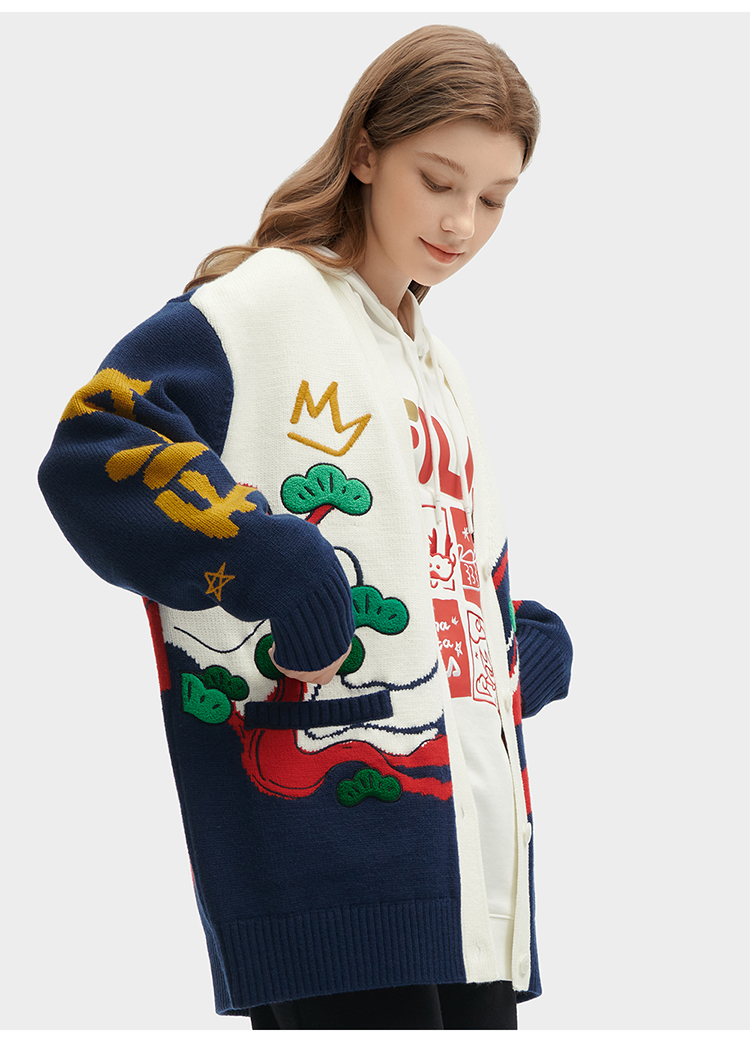 FILA CORE WHITE LINE ORIGINALE Women's Cardigan in White