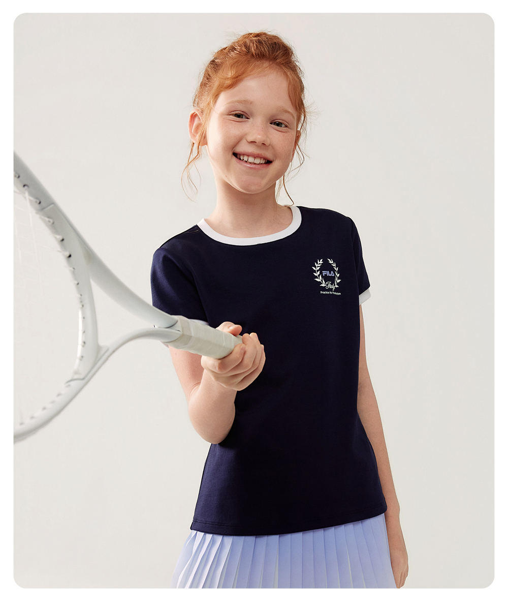 FILA KIDS PERFORMANCE Girls Short Sleeves T-Shirt