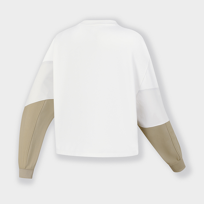 FILA CORE Women's DESERT ROAD-RV CAMPING ATHLETICS EXPLORE Sweater in White