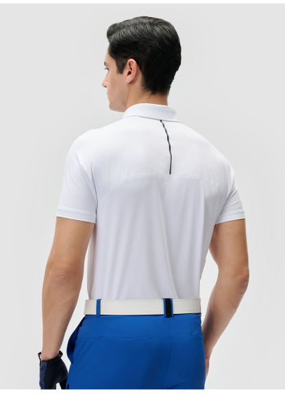 FILA CORE ATHLETICS GOLF2 Men Short Sleeve Polo (Black / Blue / White)