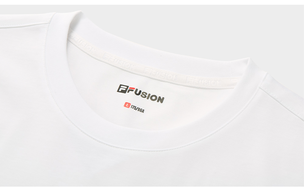 FILA FUSION INLINE URBAN TECH CITY PADDLERS - KAYAK FISHING Men Short Sleeves T-Shirt (Black / White)