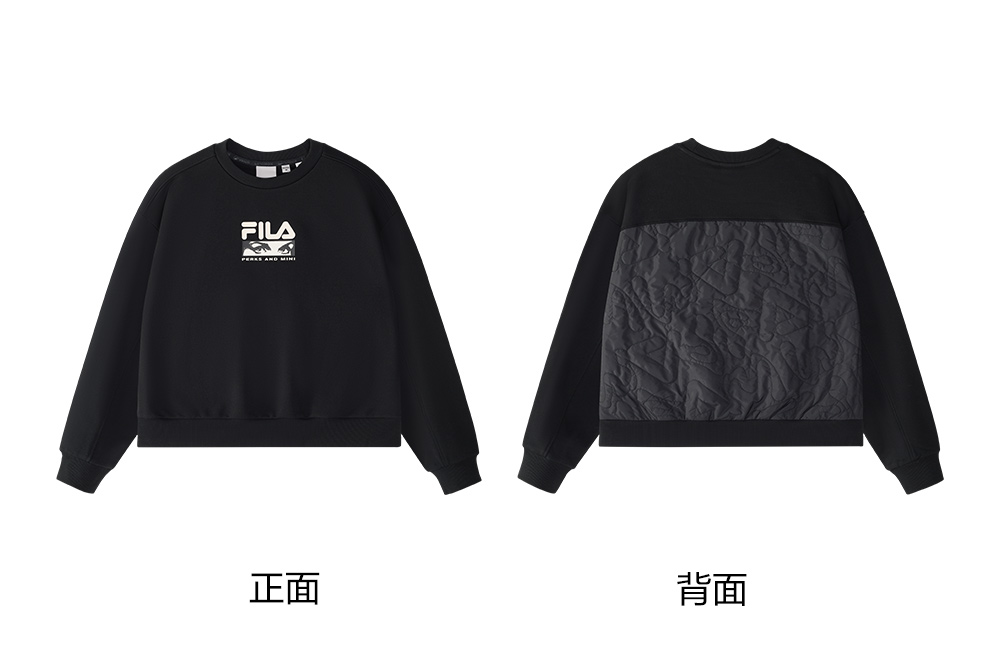 FILA FUSION CROSS OVER FILA FUSION X P.A.M DOWN TO EARTH Women Women's Top (Black)