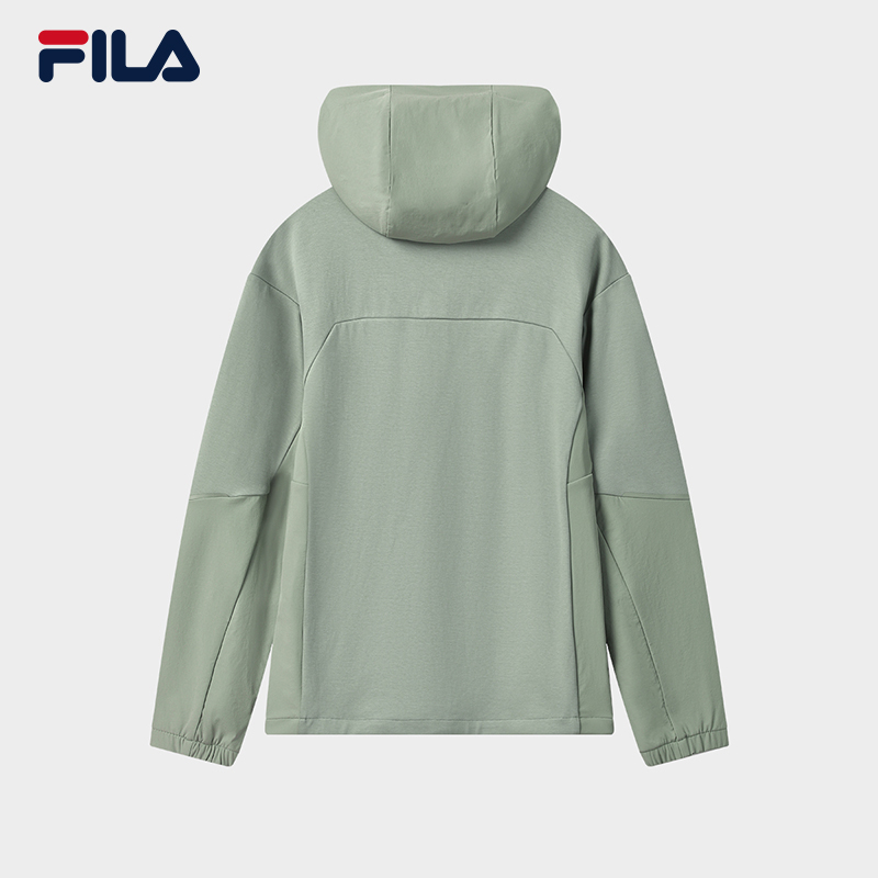 FILA CORE LIFESTYLE WHITE Men Hooded Jacket