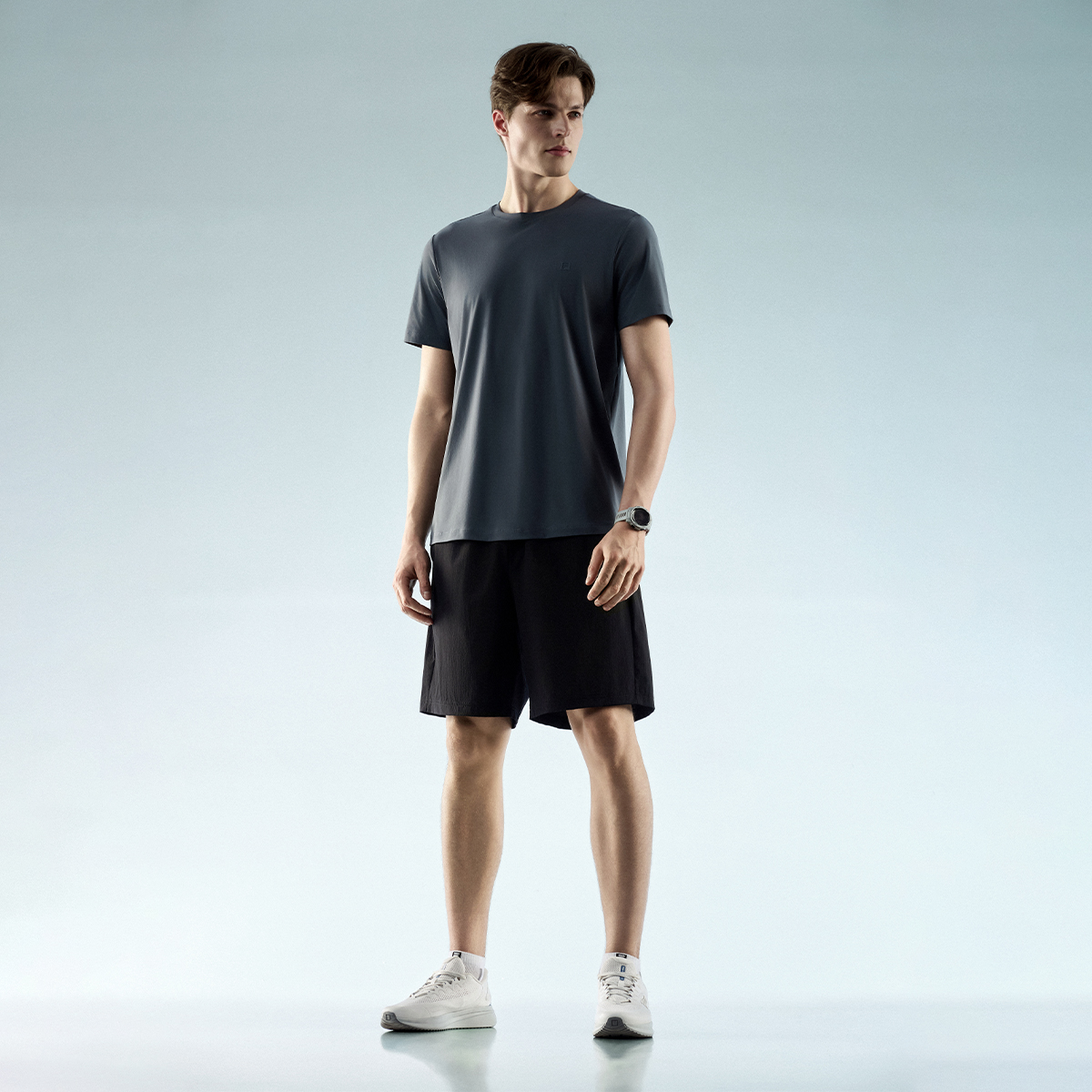 FILA CORE Men FITNESS Knit Short Sleeve Tee