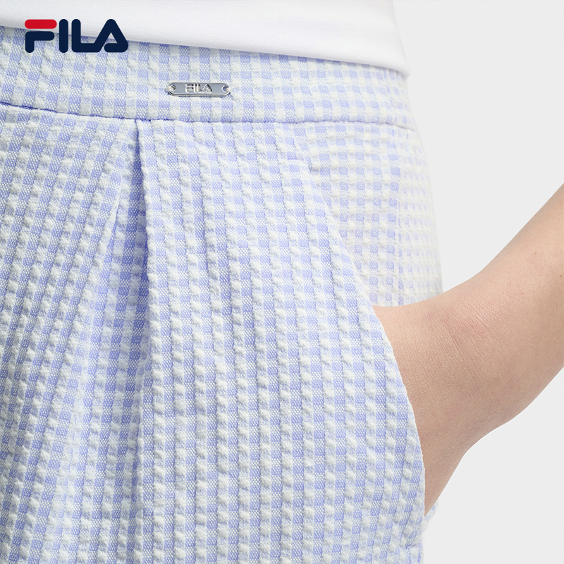 FILA CORE LIFESTYLE WHITE EVERYDAY ELEGANCE Women Knitted Shorts