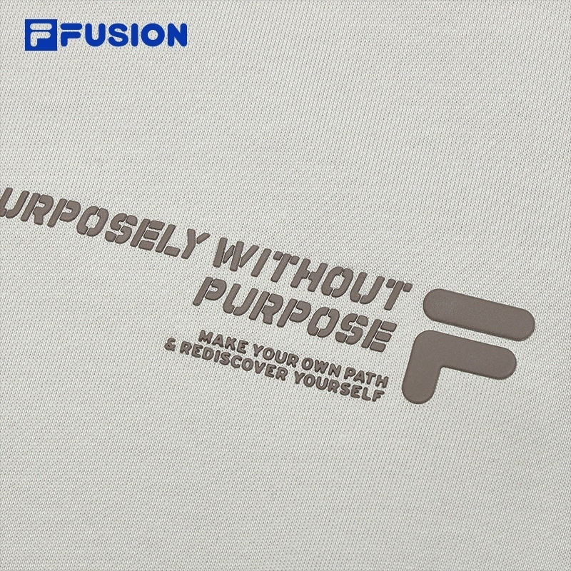 FILA FUSION INLINE URBAN TECH Men Short Sleeve T-shirt in Beige