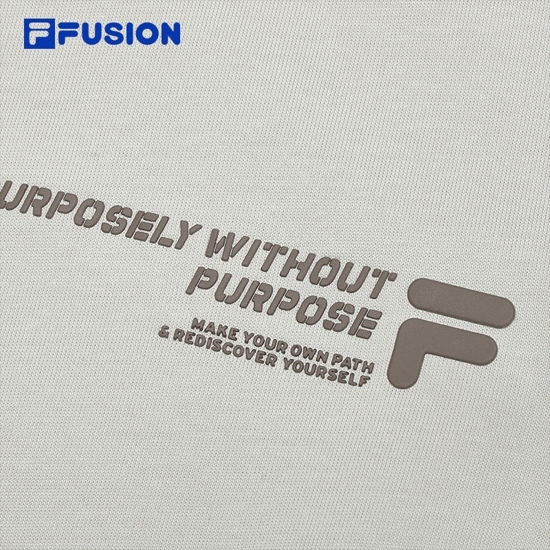 FILA FUSION INLINE URBAN TECH Men Short Sleeve T-shirt in Beige