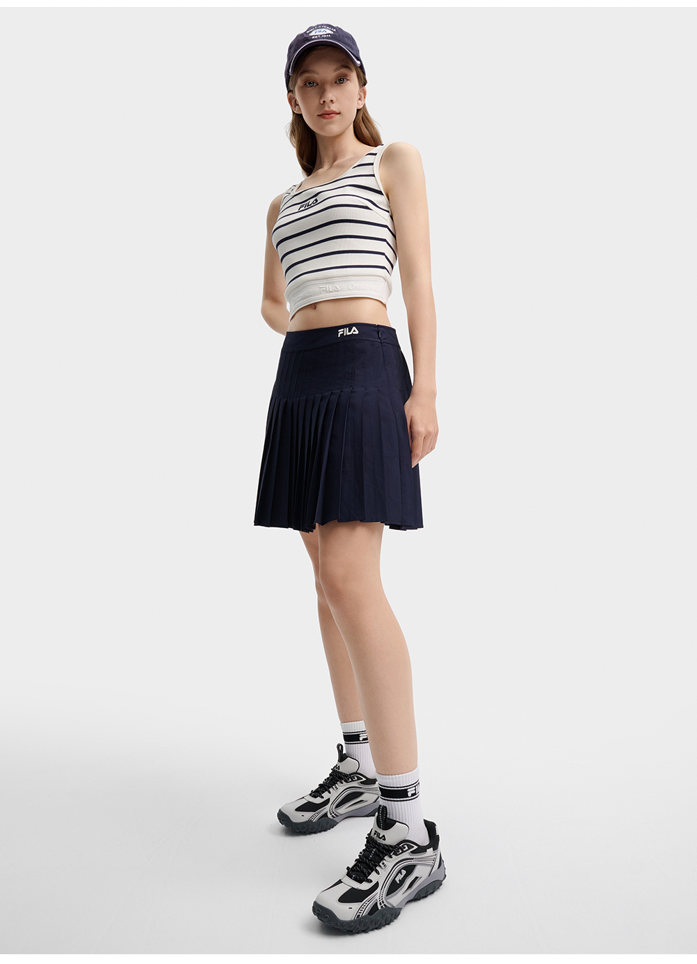FILA CORE LIFESTYLE ORIGINALE FRENCH TENNIS CLUB Women Skirt (Blue)