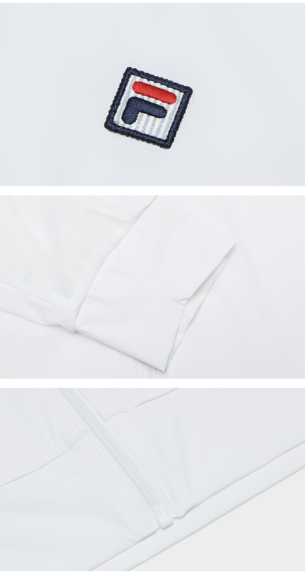 FILA CORE ATHLETICS TENNIS1 ART IN SPORTS Women Woven Top (White)