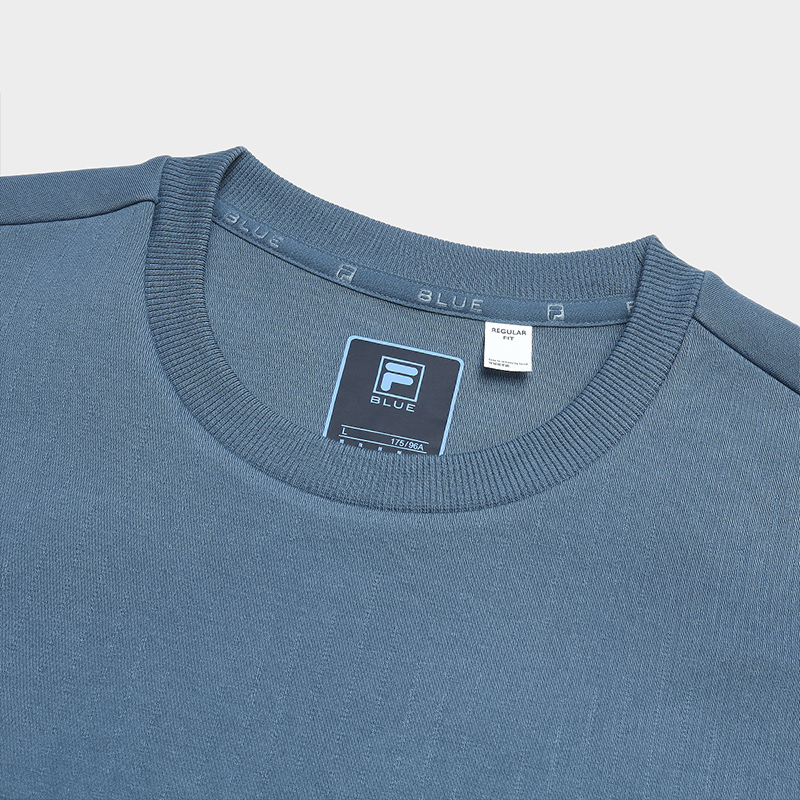 FILA CORE NORDIC POLAR LIGHT & ICEBREAKER CRUISE WHITE LINE BLUE Men Pullover Sweater in Blue