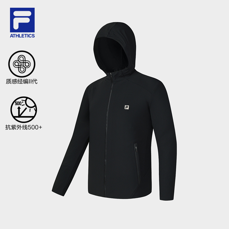 FILA CORE ATHLETICS FITNESS MEN Men Knit Top (Black)