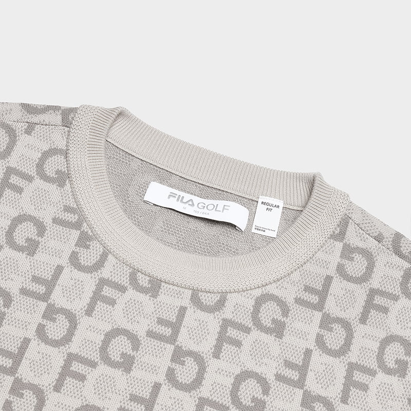 FILA CORE ATHLETICS GOLF Women Knit Sweater in Full Print