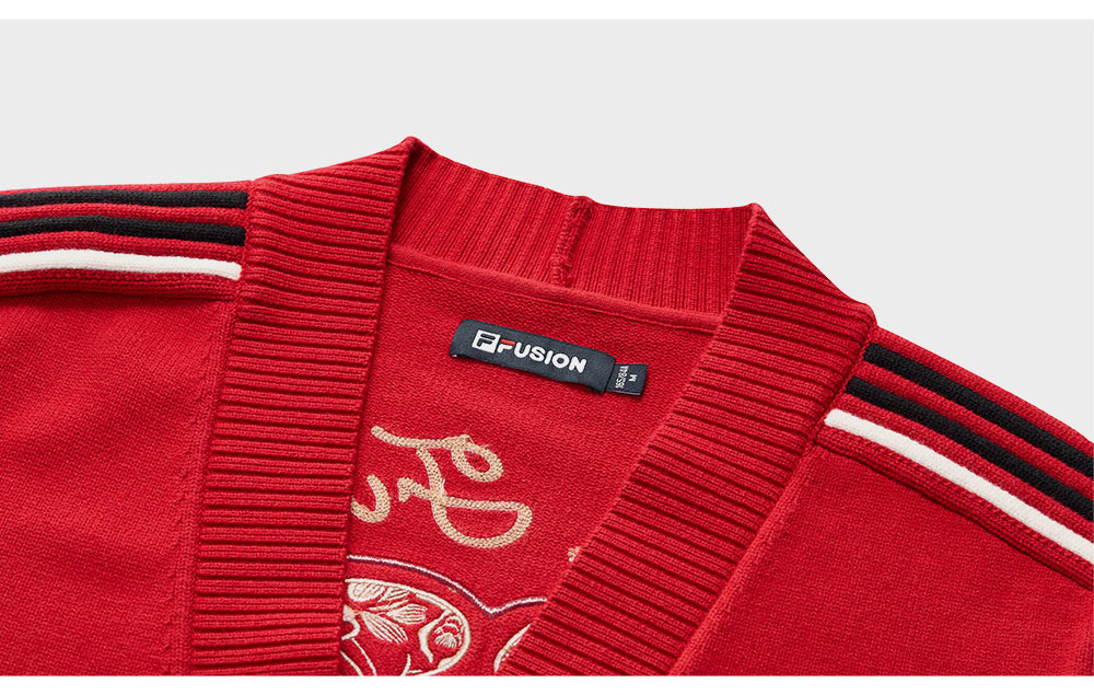 FILA FUSION INLINE CULTURE CNY COLLECTION Women Jacket (Red)