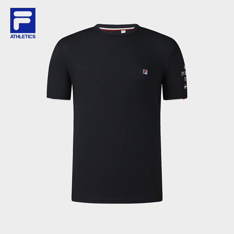 FILA CORE ATHLETICS TENNIS BOUNCY COURT Men Short Sleeve T-shirt (Navy)