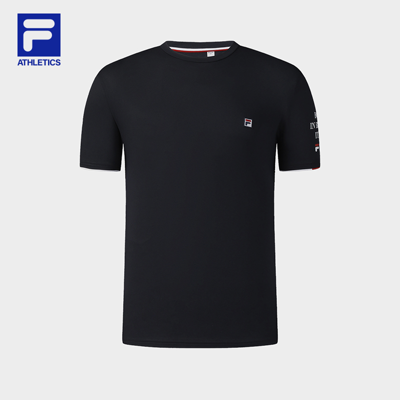 FILA CORE ATHLETICS TENNIS BOUNCY COURT Men Short Sleeve T-shirt (Navy)