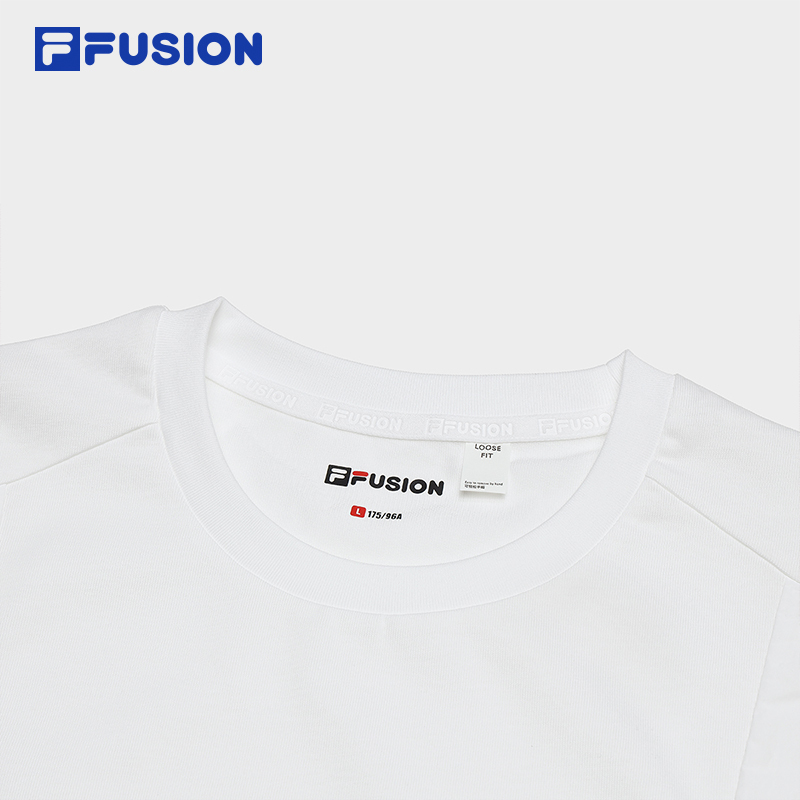 FILA FUSION INLINE URBAN TECH Men Short Sleeve T-shirt in White