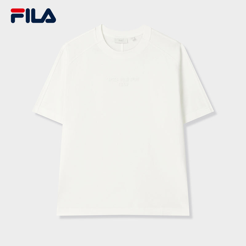 FILA CORE LIFESTYLE MILANO ENJOY A CUP OF JOE Men Short Sleeves T