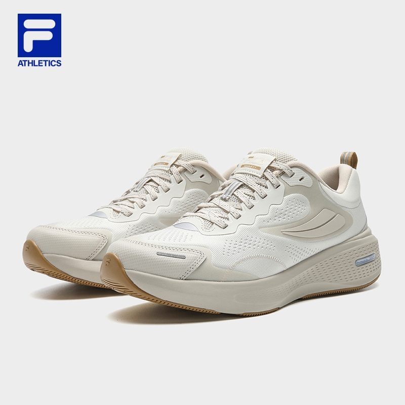 FILA CORE ATHLETICS SPORT PERFORMANCE FILA NUVOLE 3+ RUN Women Road Running Shoes(Beige/White)