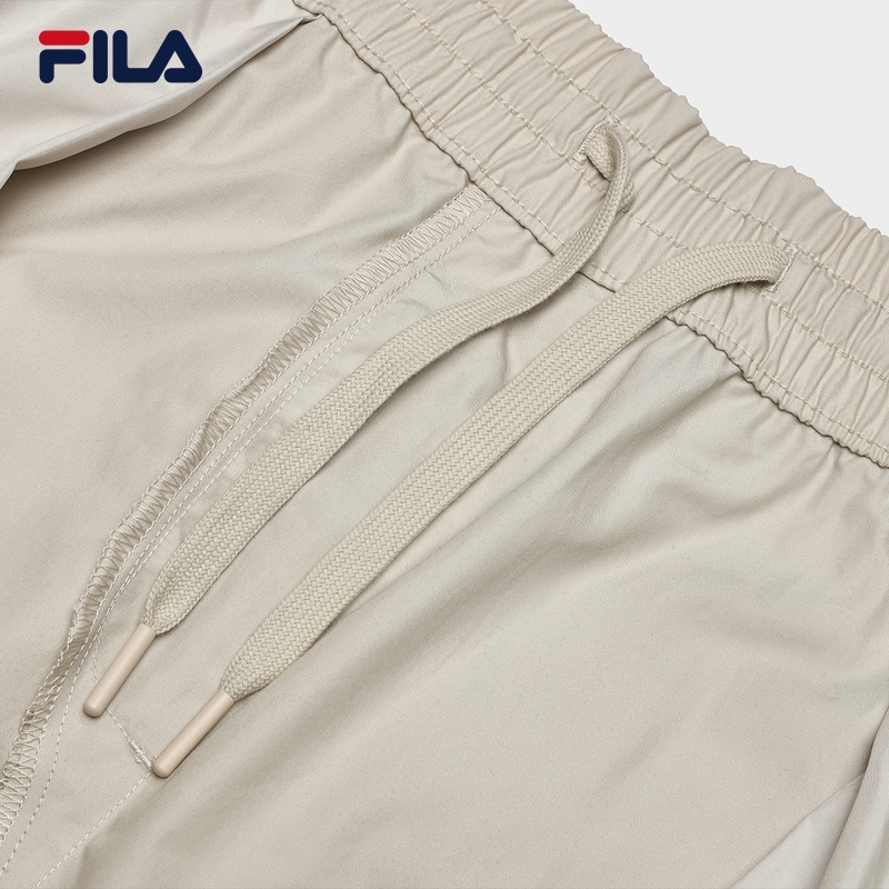 FILA CORE WHITE LINE Men Woven Long Pants in Khaki