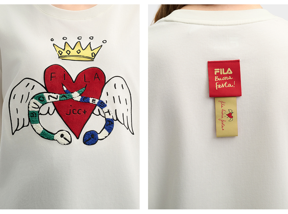FILA CORE LIFESTYLE ORIGINALE FILA SOPHEY Men Short Sleeves T-Shirt (White)