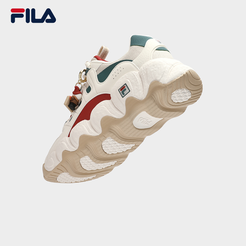 [Christmas Edition] FILA CORE CROISSANT XMAS FASHION ORIGINALE Men Sneakers in White Men Shoes