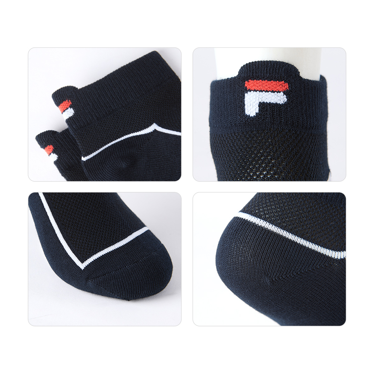 FILA KIDS WHITE LINE Boys Socks