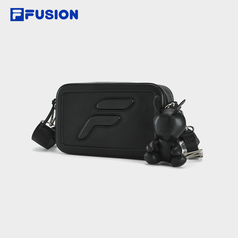 FILA FUSION INLINE CLASSICS Unisex Crossbody Bag in Black