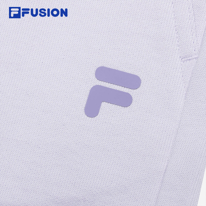 FILA FUSION BASKETBALL INLINE UNIFORM Women's Cotton Shorts (White / Violet)