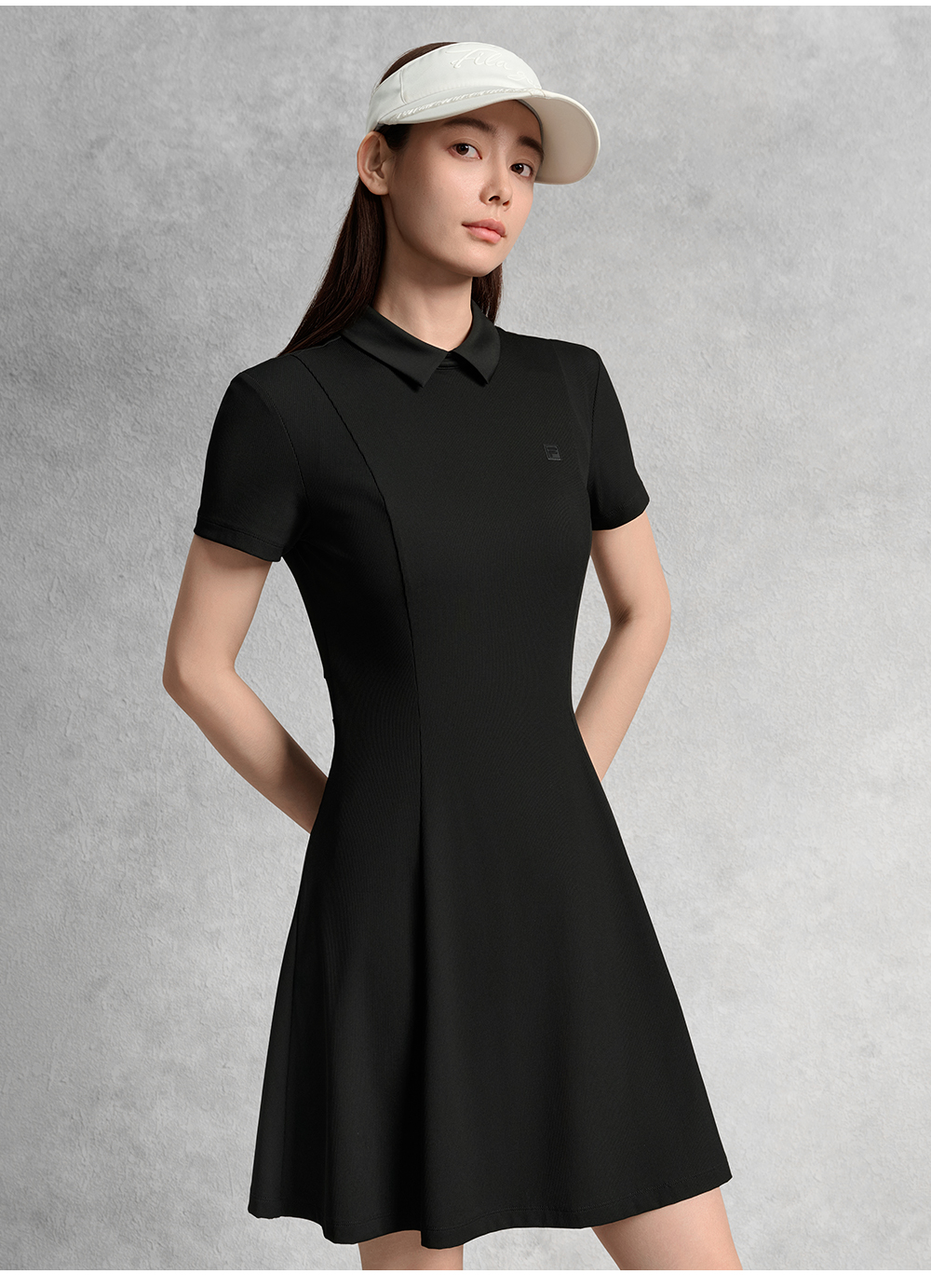 FILA CORE ATHLETICS GOLF ELITE GOLF CLUB Women Dress (Black)