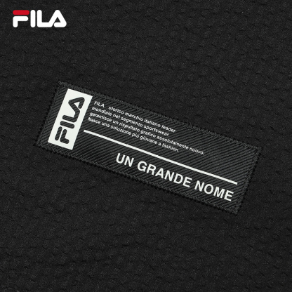 FILA CORE WHITE LINE FILA ORIGINALE Men Short Sleeves Woven Top in Black