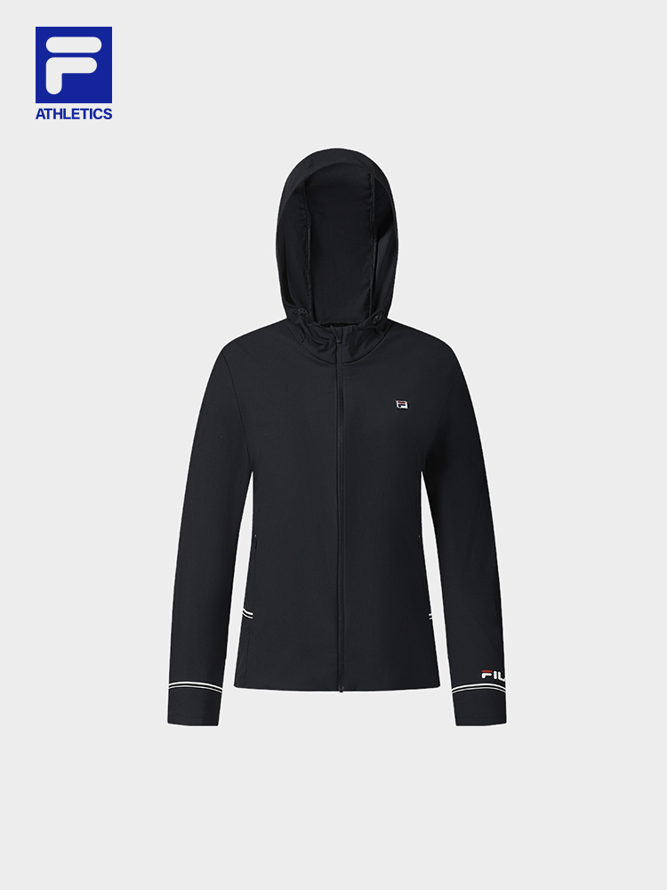 FILA CORE ATHLETICS TENNIS BOUNCY COURT Women Knit Top (Navy)