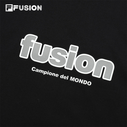 FILA FUSION INLINE UNIFORM Men Short Sleeve T-shirt (Ash  / Black)