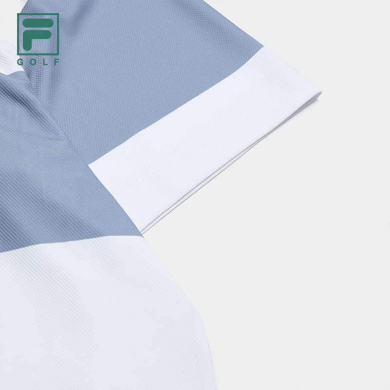 FILA MEN'S GOLF Knitted Short Sleeve Polo Shirt