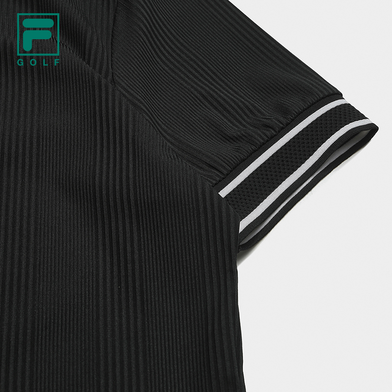 FILA WOMEN'S GOLF Knitted Short Sleeve Polo Shirt
