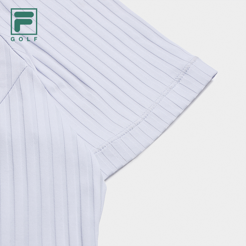 FILA WOMEN'S GOLF Knitted Short Sleeve Top