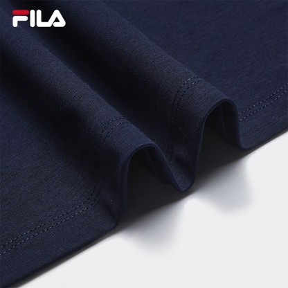FILA MEN'S HERITAGE Knitted Short Sleeve Polo Shirt