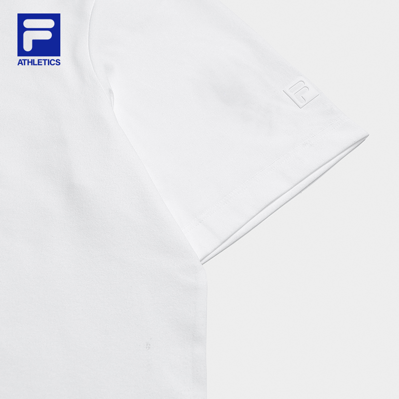 FILA MEN'S FITNESS Knitted Short Sleeve Top