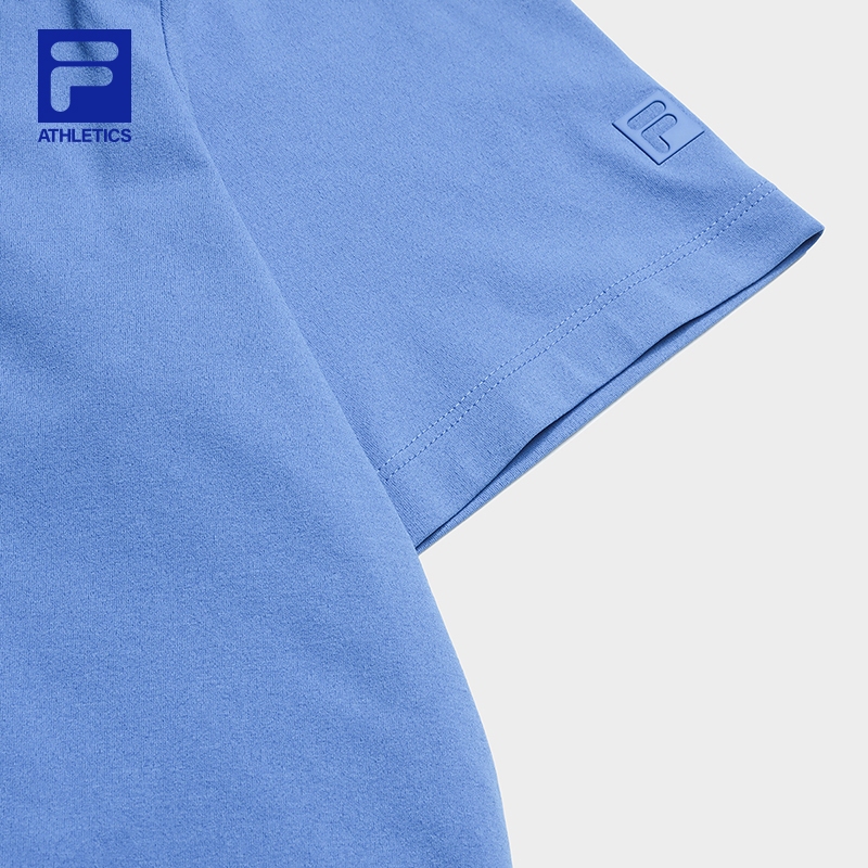 FILA MEN'S FITNESS Knitted Short Sleeve Top