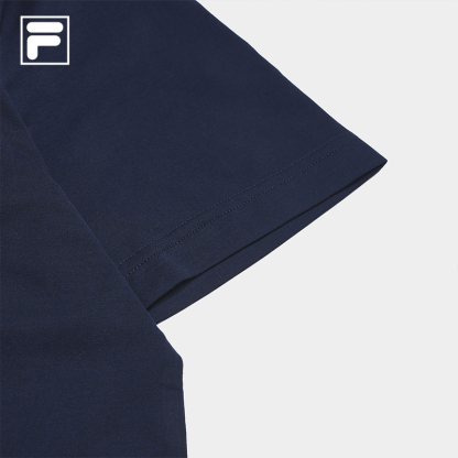 FILA CORE Men's TENNIS PERFORMANCE Short Sleeve T-Shirt in Dark Blue