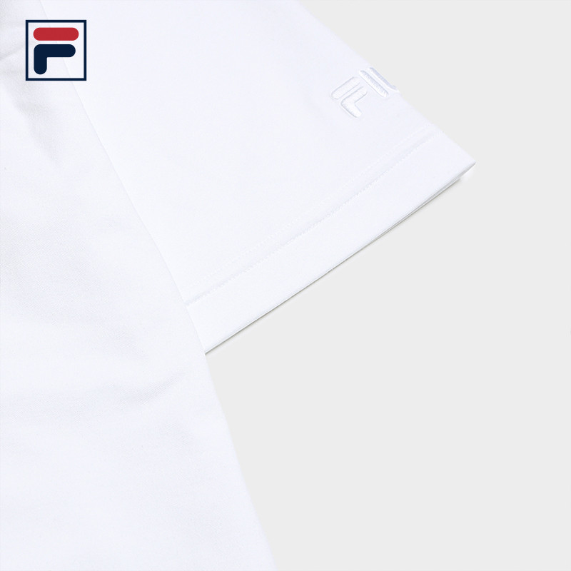 FILA CORE Men's TENNIS ESSENTIAL Short Sleeve T-Shirt in White