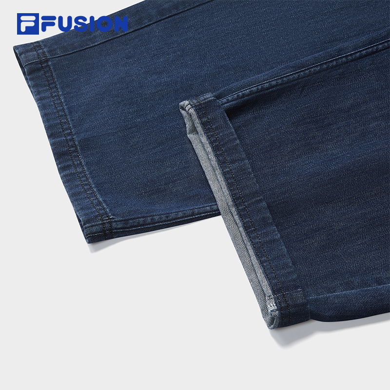FILA FUSION Women WORKWEAR Washed Denim Jeans