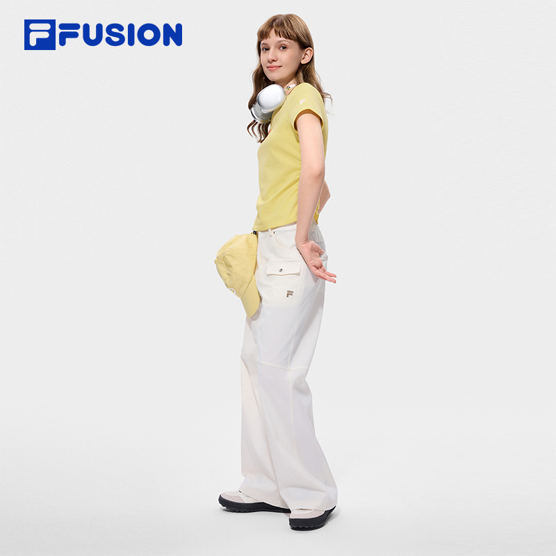 FILA FUSION Women WORKWEAR Knit Short Sleeve Tee