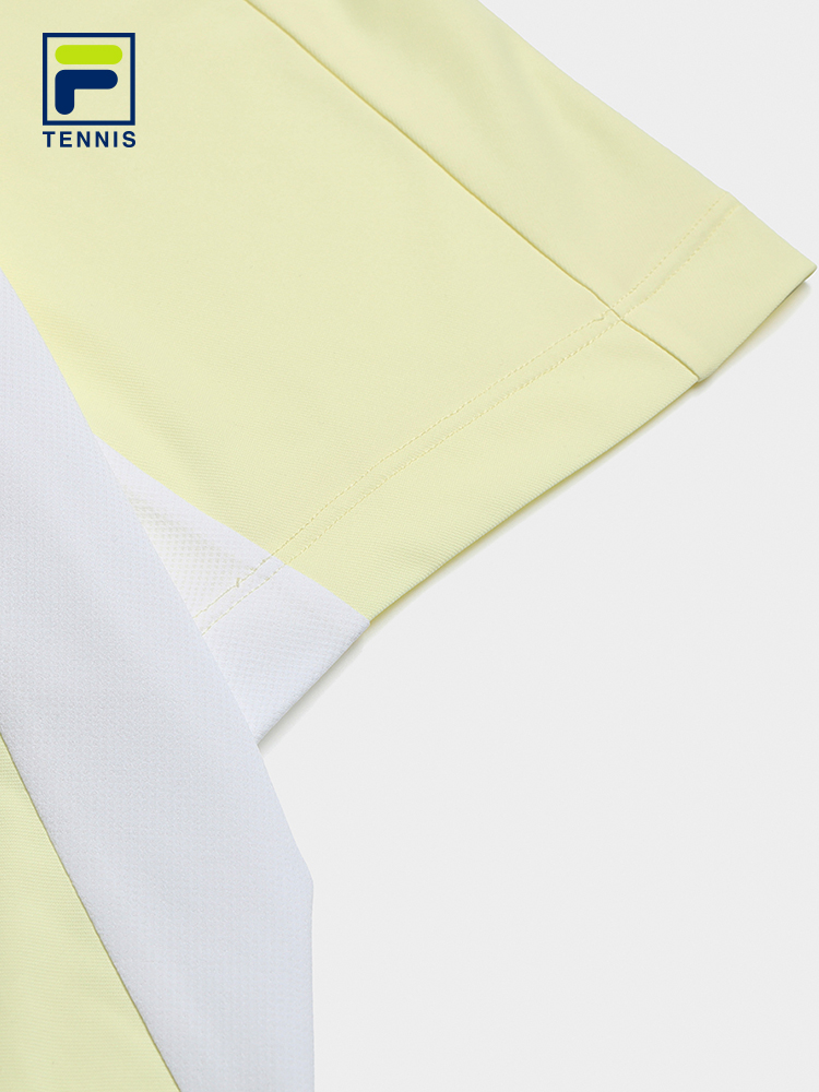 FILA MEN'S TENNIS Knitted Short Sleeve Polo Shirt