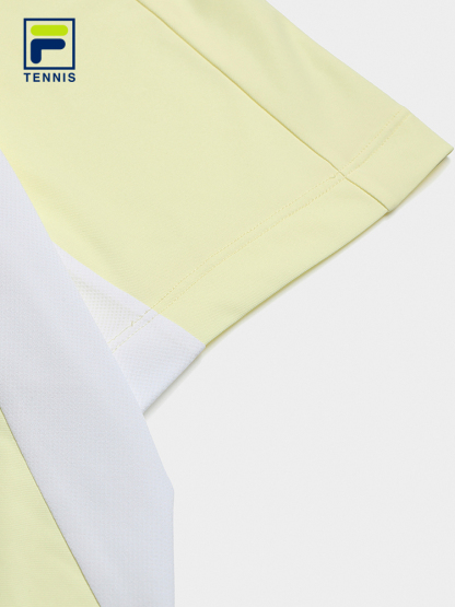 FILA MEN'S TENNIS Knitted Short Sleeve Polo Shirt