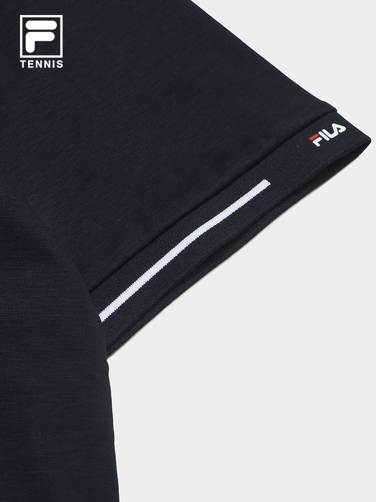 FILA MEN'S TENNIS Knitted Short Sleeve Top