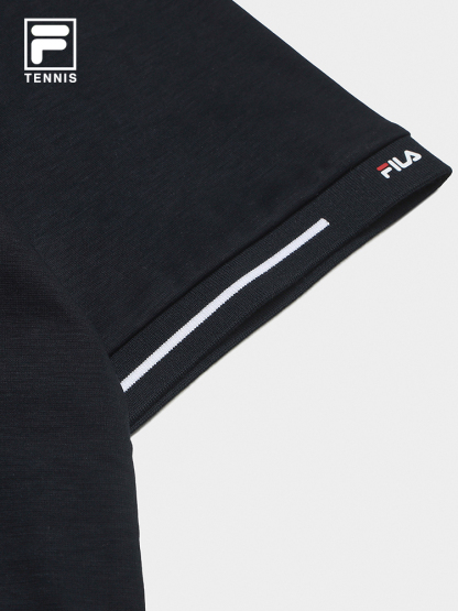 FILA MEN'S TENNIS Knitted Short Sleeve Top