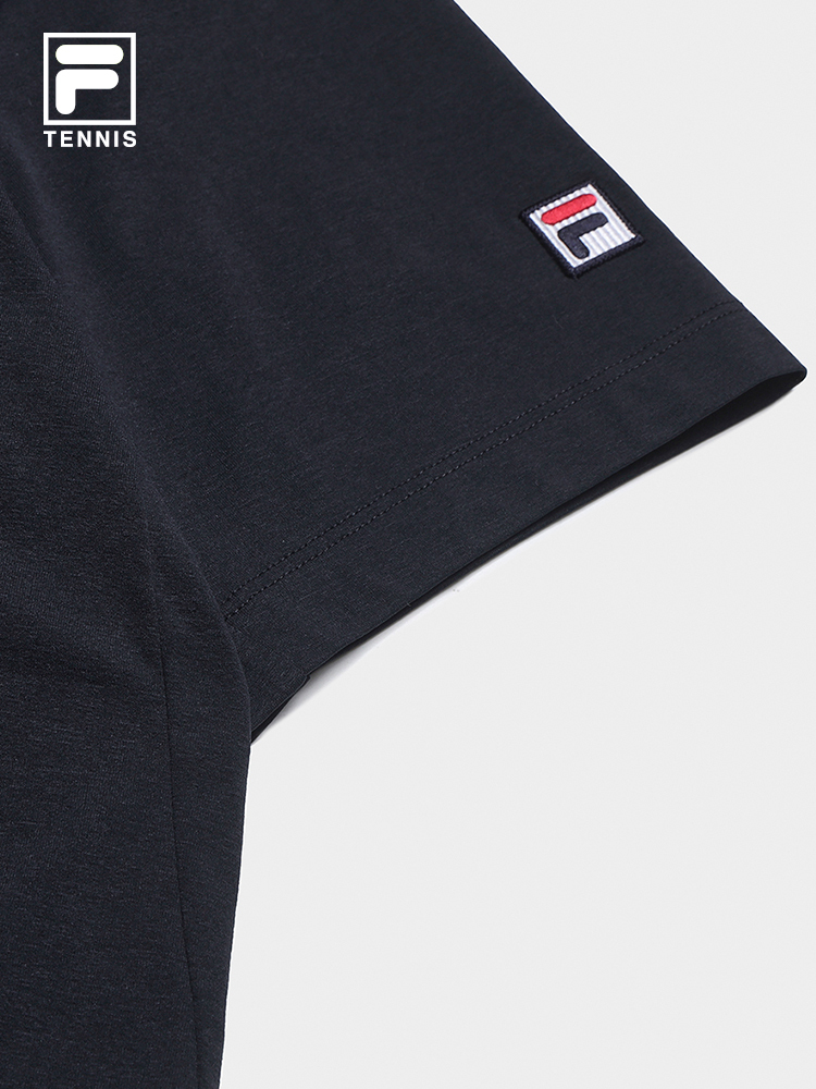 FILA MEN'S TENNIS Knitted Short Sleeve Top