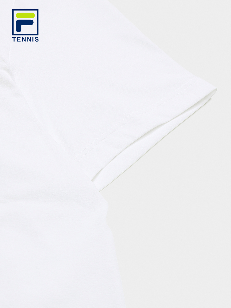 FILA WOMEN'S TENNIS Knitted Short Sleeve Top