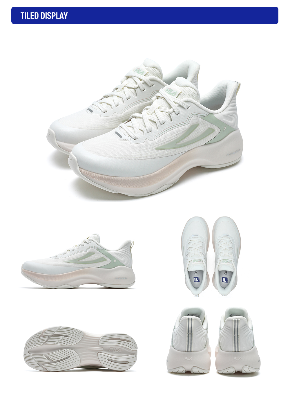 FILA CORE ATHLETICS FLOW 2 Women Sneakers (White)
